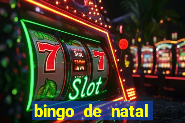 bingo de natal para imprimir gratis